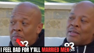 Full Dr Dre Says He Feel Sorry For Married Men After Finalizing His Divorce Update