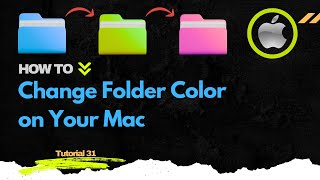 How To Change Folder or Icon Color on Your MacBook Catalina | Macintosh Tips