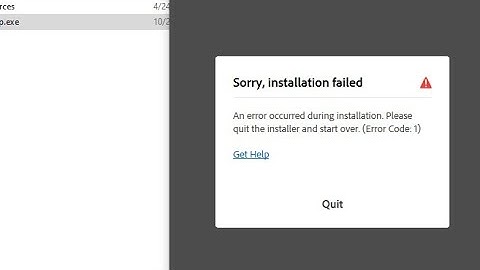 An error Occurrel during , please quit the , and start over.