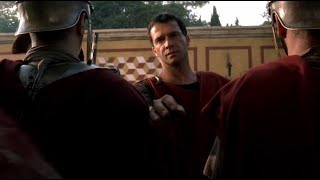Mark Antony says goodbye to Atia  - HBO Rome series