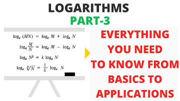 Logarithms (Part-3) || Basics - Concepts & Examples | QA