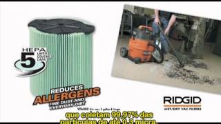 RIDGID - Acessórios para Aspiradores Profissionais