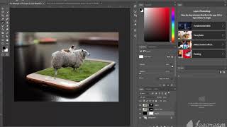 3D iphone photo manipulation tutorial