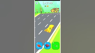 Boom Boom Cars | Shape-shifting level 2139 • #gameplay #shortsfeed