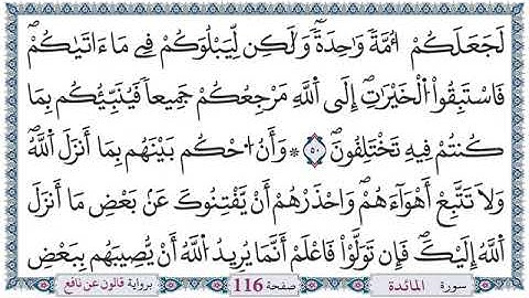ختمة القران الكريم  برواية قالون عن نافع _ الحزب 12 _ القارئ عرفات الجميعي التونسي