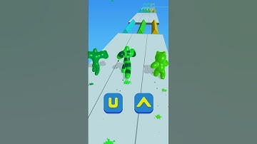 Blob Shifter 3D All Green Gameplay #shorts #돈