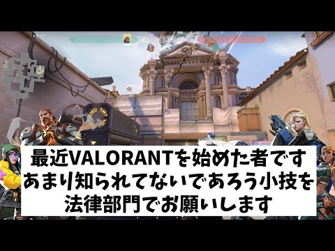 VALORANT法律部門　弁護士小技