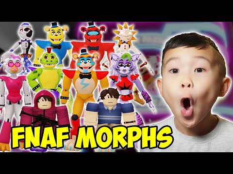 Unlock FIVE NIGHTS AT FREDDY&rsquo;S Security Breach Morphs! on Roblox