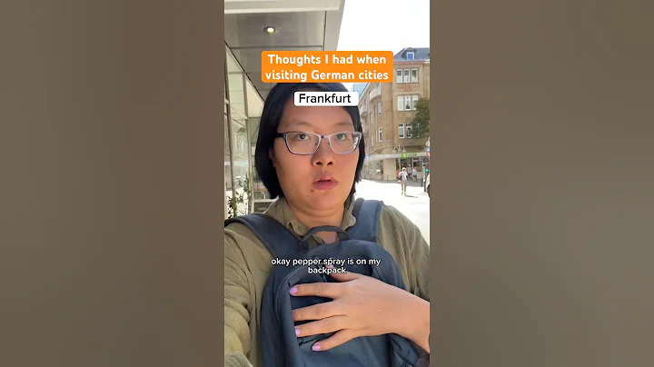 When I visit German cities