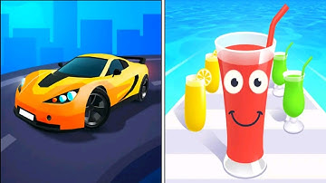 Race Master 3d Vs Juice Run - All Level Gameplay Android iOS, New Apk Update