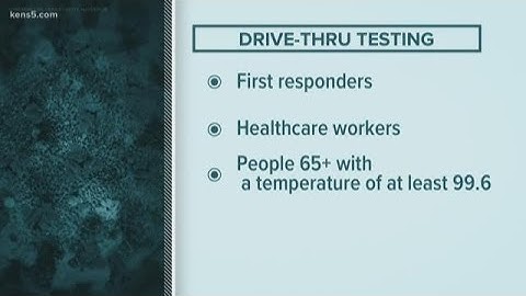 Second drive-thru coronavirus testing site opens