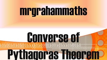 National 5 Maths Converse of Pythagoras Theorem