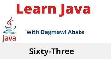 63) Learn Java with Dagmawi-Abate; Simple Calculator Exercise; Amharic
