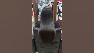 hair smoothning by arsh jawed habeeb #trending #viral #youtubeshorts #beautiful #art #fashion