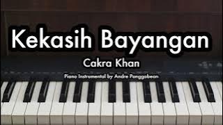 Kekasih Bayangan - Cakra Khan | Piano Karaoke by Andre Panggabean