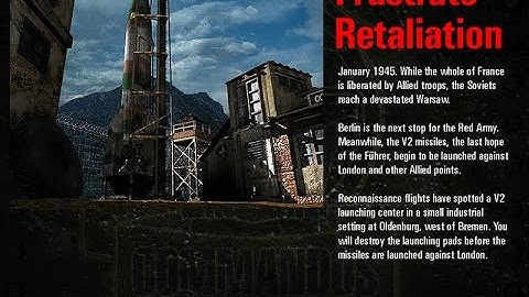 Commandos 1 Mission 19 (Frustrate Retaliation)