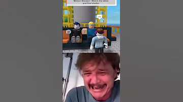 Pedro Pascal crying to roblox good days #shorts [Credits to ​⁠@Ncraft2 ]