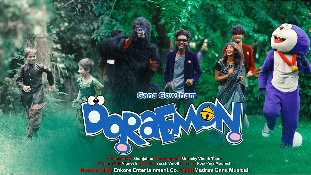 Doraemon Nobita   Full Song  Gana Gowtham  Madras Gana Musical  90skids  2kkidsproposal