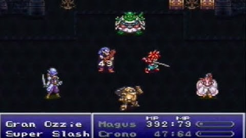 Chrono Trigger - Great Ozzie, Super Slash, Flea Plus