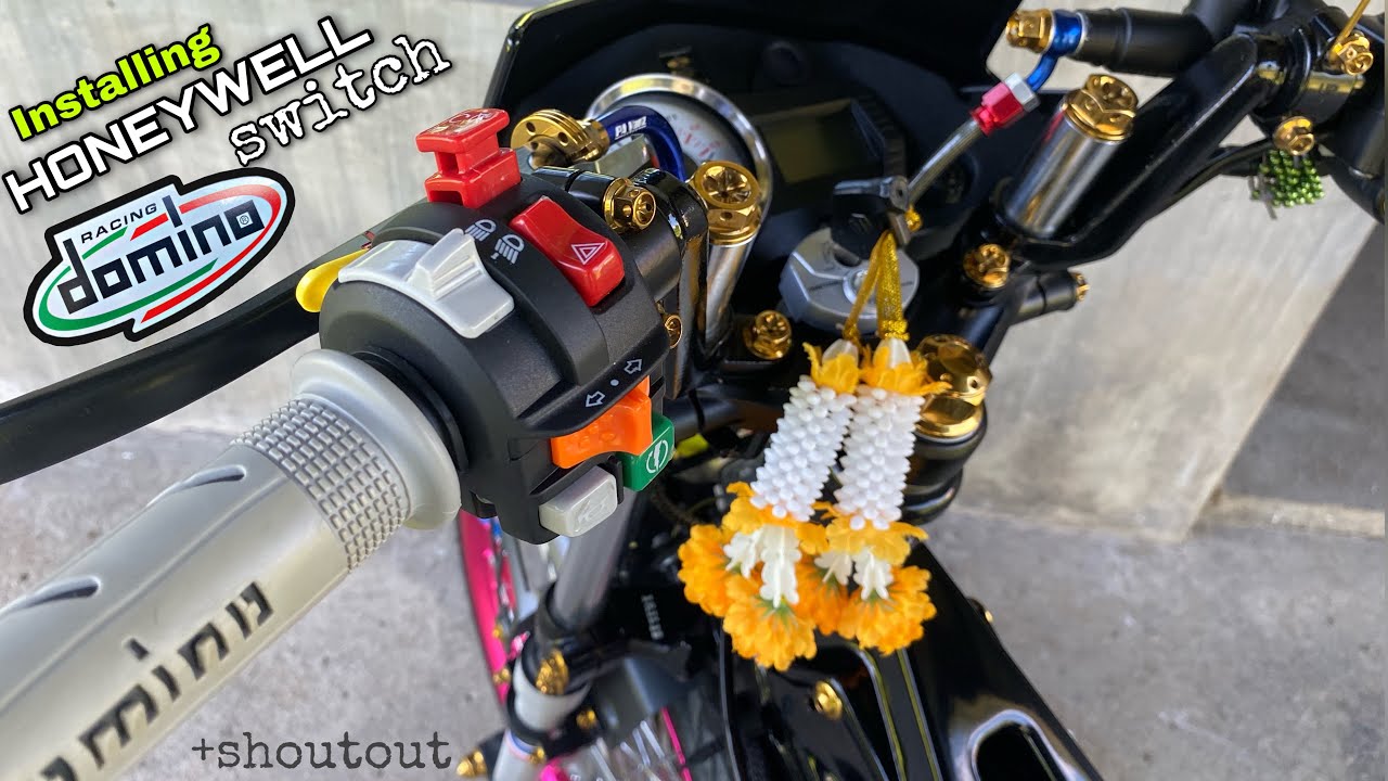 Installing Honeywell switch | Raider r150 | suzuki raider | domino | Andreu Cabagyo