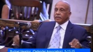 May 12, 2015: Budget Hearing