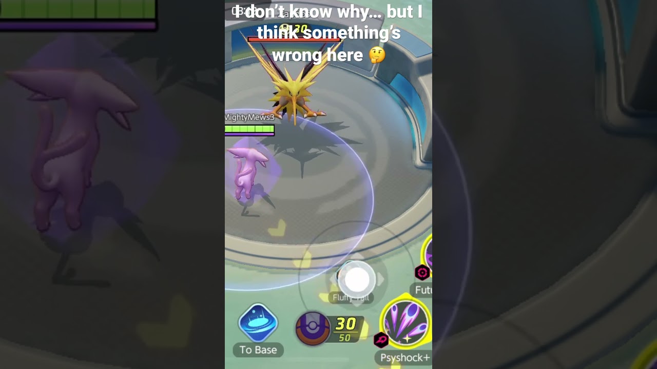 Espeon Destroys Zapdos -  Pokémon UNITE