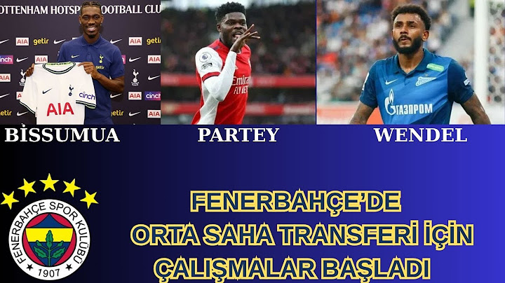 FENERBAHÇE'DE ORTA SAHA İÇİN TRANSFER ÇALIŞMALARI DEVA  EDİYOR. !!!!
