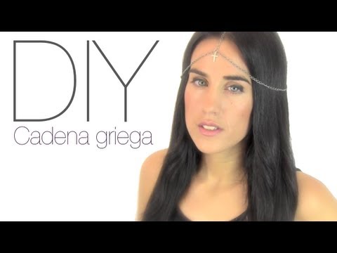 CADENA PARA EL CABELLO ESTILO - YouTube