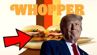 Donald trump Sings Whopper Whopper Whopper Song Meme