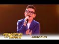 Angel garcia 13yearold latin singer wows the crowd  americas got talent 2018