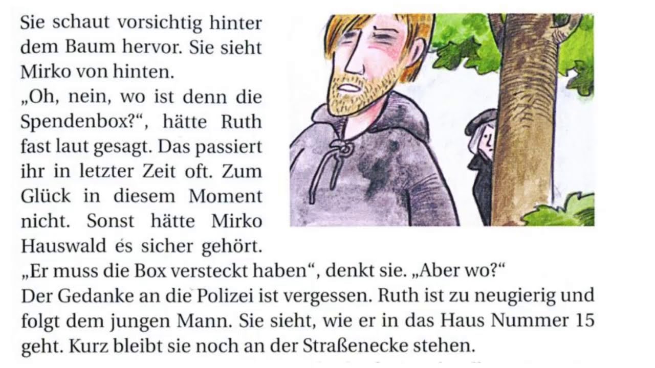 Short German story for B1 EP04 Hören Lesen und Verstehen - YouTube