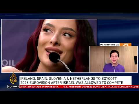 Video Eurovision 2026: Ireland, Spain, Slovenia and The Netherlands boycott over Israel's participation