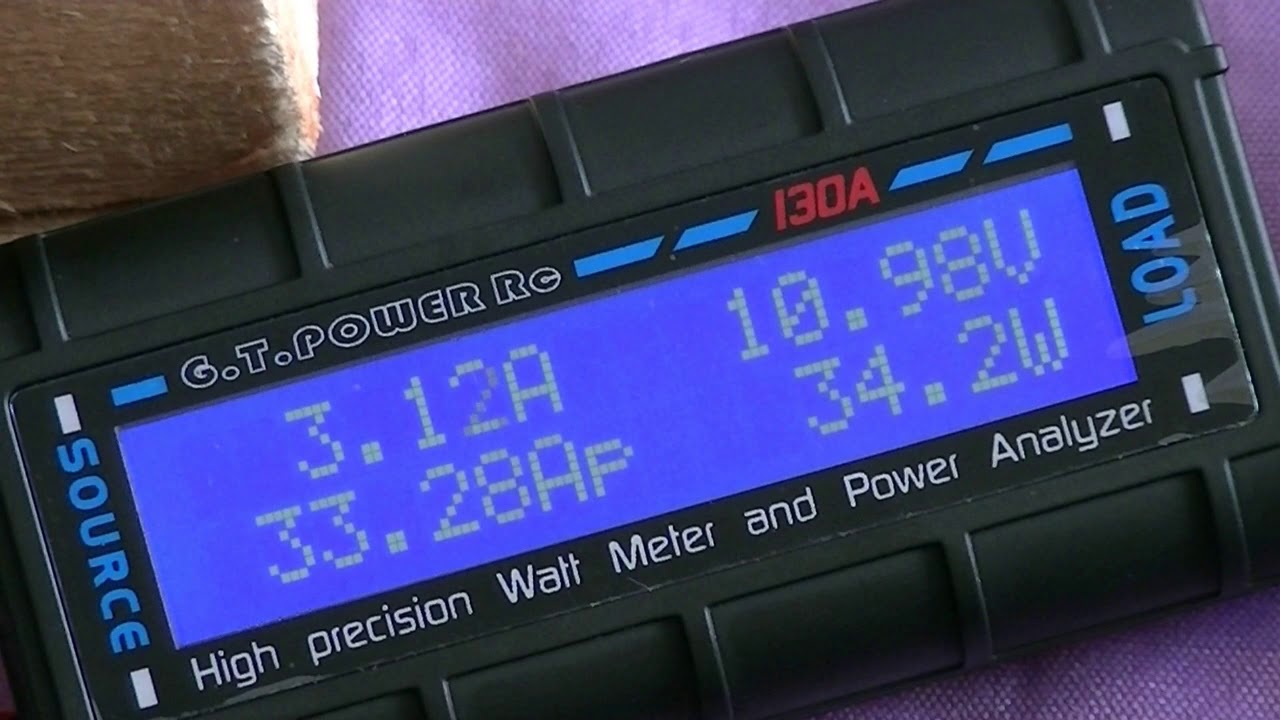 Twin mode QF1611-14000KV 30mm EDF- test