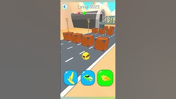 🔥 Shape - Shifting & Transform The Character 👀 Level - 5022 #shapeshifting #gameplay #shorts #viral