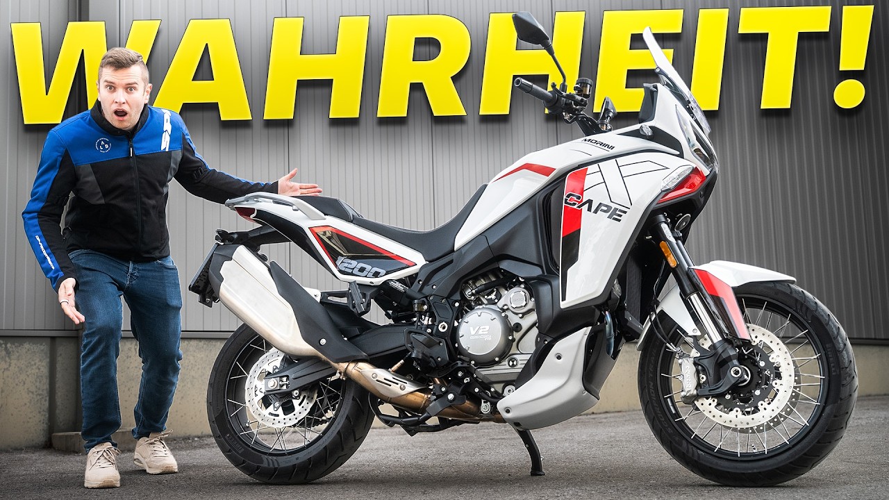 MOTO MORINI X-CAPE 1200 MOTORRAD ERSTE FAHRT!