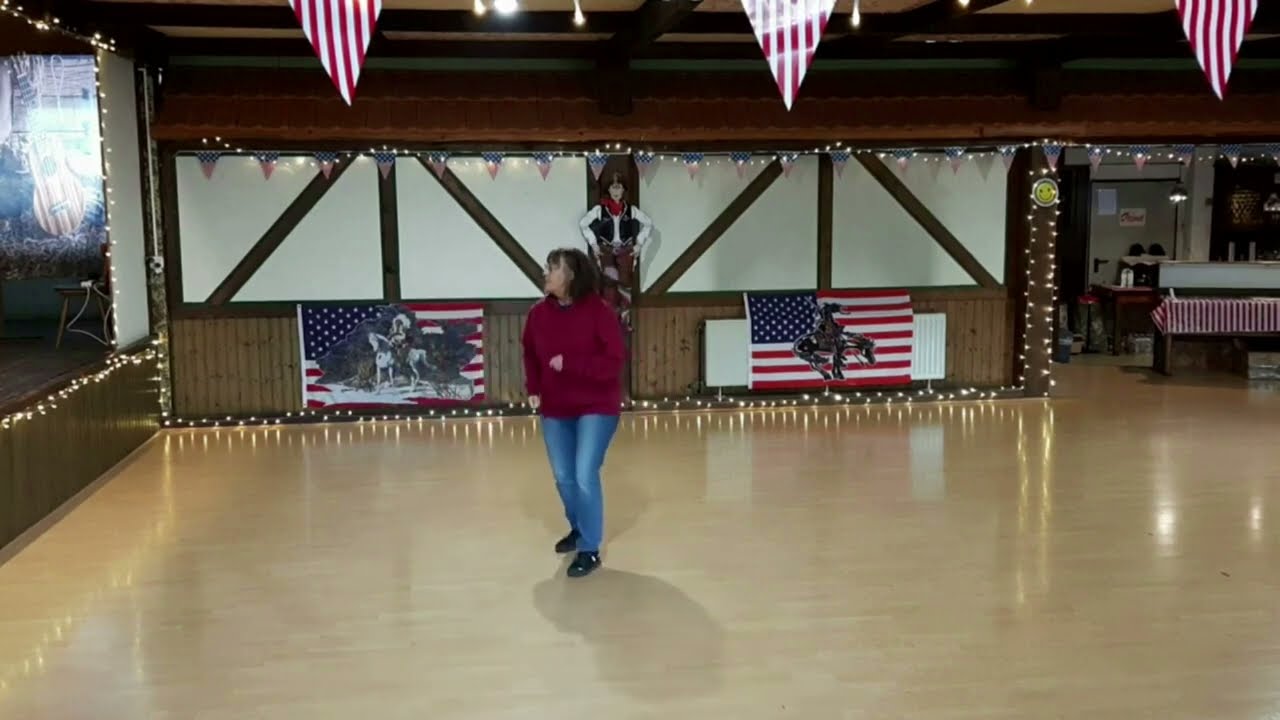 Electric Slide Lernvideo Teach & Dance Line Dance Biene Teil 1