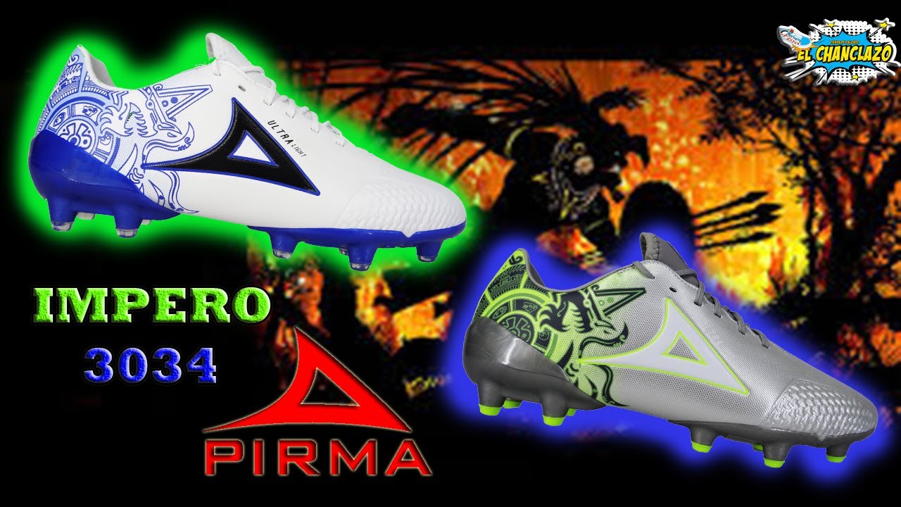 ZAPATOS DE FUTBOL PIRMA IMPERIO 3034 -Anuncio- tachos / tacos concord -  YouTube