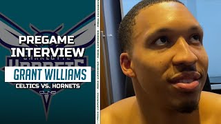 Grant Williams Explains HARD FOUL on Jayson Tatum | Celtics vs Hornets