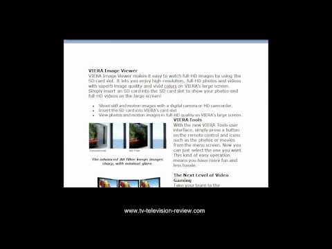 Panasonic VIERA 42-Inch Plasma HDTV Review Panasonic VIERA 42-Inch Plasma HDTV Review