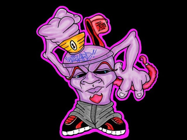 How to draw a graffiti character ''spraycan by cholowiz13 - YouTube