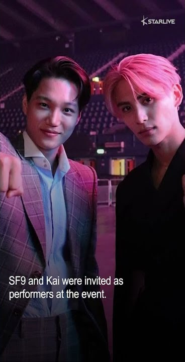 SF9's Taeyang Meets His Role Model EXO's Kai at the 'Hallyu Pop Fest 2022 London