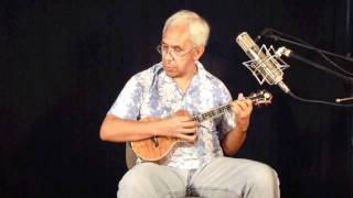 Kimo Hussey plays "Somewhere" on a DeVine Ukulele chords