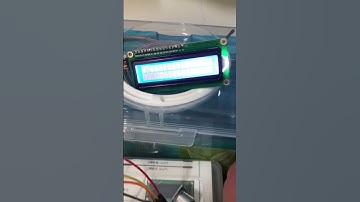 arduino-LCD與超音波距離感測器實驗