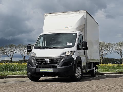 Film: Fiat DUCATO 2.2 Bakwagen Laadklep! — 2021 — prezentacja pojazdu