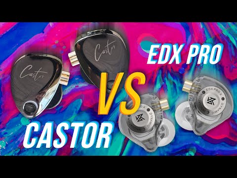Видео: KZ Castor vs EDX Pro - лучшие бюджетные IEM