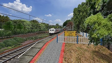 Journey through Konkan  Part 2- Konkan IR | #msts #openrails