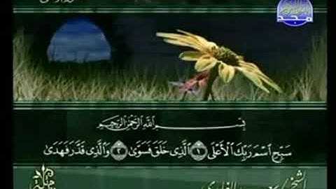 سورة الأعلى من الآية 1 الى الآية 19