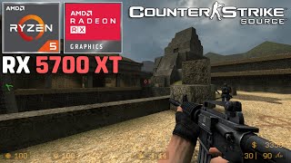 Counter-Strike Source - RX 5700 XT + Ryzen 5 5600G - 1080p, Ultra Settings