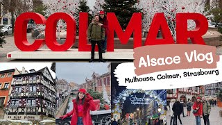 Alsace Vlog | Mulhouse, Colmar, Strasbourg, Air-bnb mini ev turları