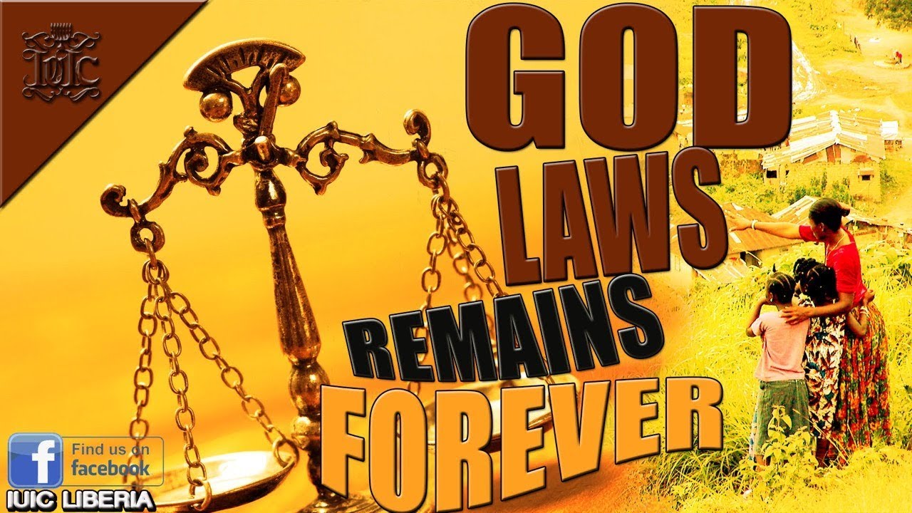 The Israelites God Laws Remains Forever YouTube